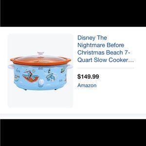 Nightmare before Christmas Crock pot! Only used twice.